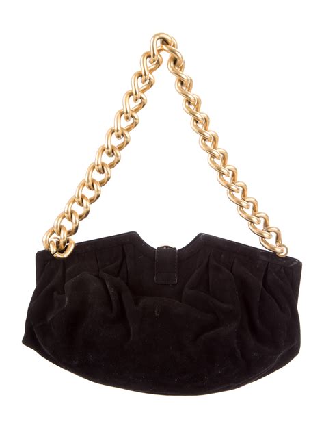 suede designer evening bags.